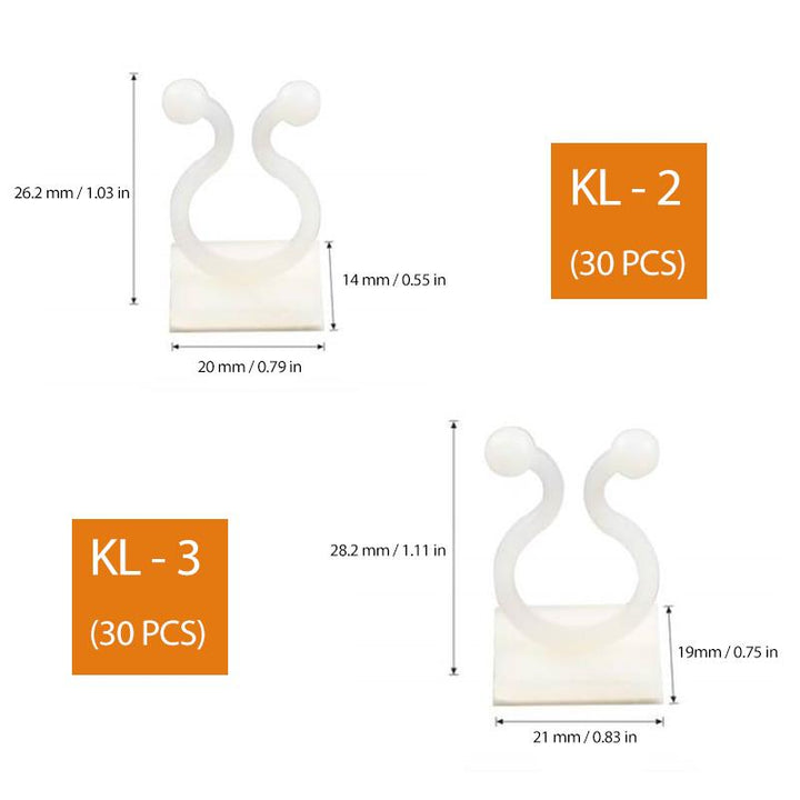 Wall Clip for Climbing Plants (30 pieces) | Kalsten