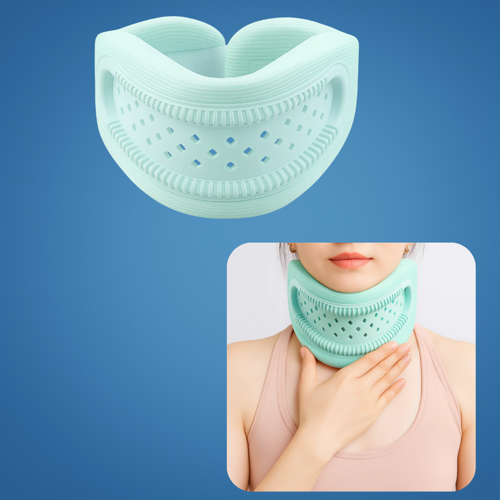 Lightweight Neck Support Brace – Foam Cushioning Breathable Design – Pain Relief for Office & Sleep Kalsten