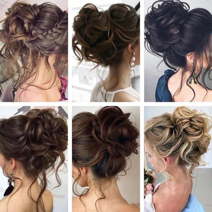 Hair bun ponytail with clip | Kalsten