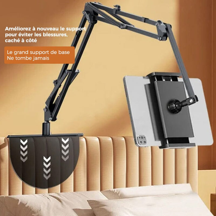 Hidden, extendable table tablet and phone holder | Kalsten