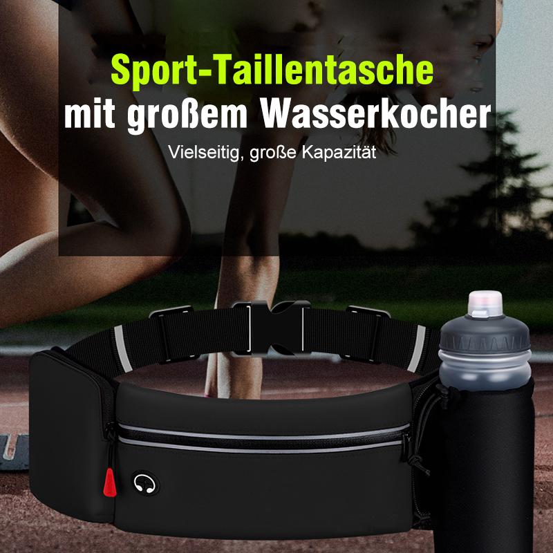 Sport-waist-bag with large kettle outdoors | Kalsten