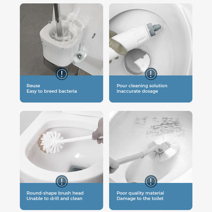 Disposable toilet cleaning system | Kalsten