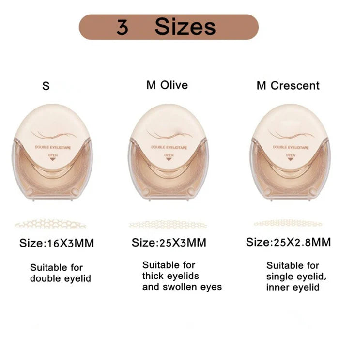 Kalsten | Glue-free invisible double eyelid stickers