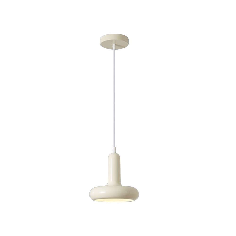 Bauhaus Puck Creamy Pendant Light | Kalsten