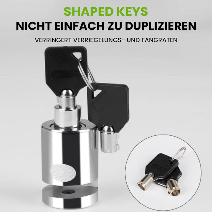 Anti-theft wheel disc lock with 2 keys | Kalsten