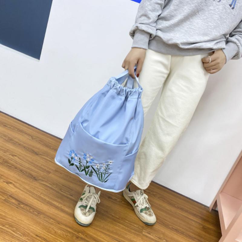 Multifunctional Travel Bag Embroidered with Cord | Kalsten