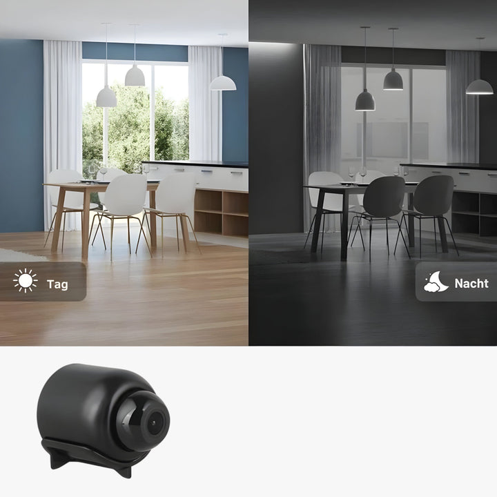 Uniko HD Mini Security Camera – Wireless 1080P Surveillance with Night Vision & Motion Detection | Kalsten