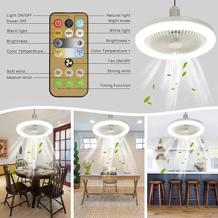 Ceiling Fan with Light - CoolLight | Kalsten