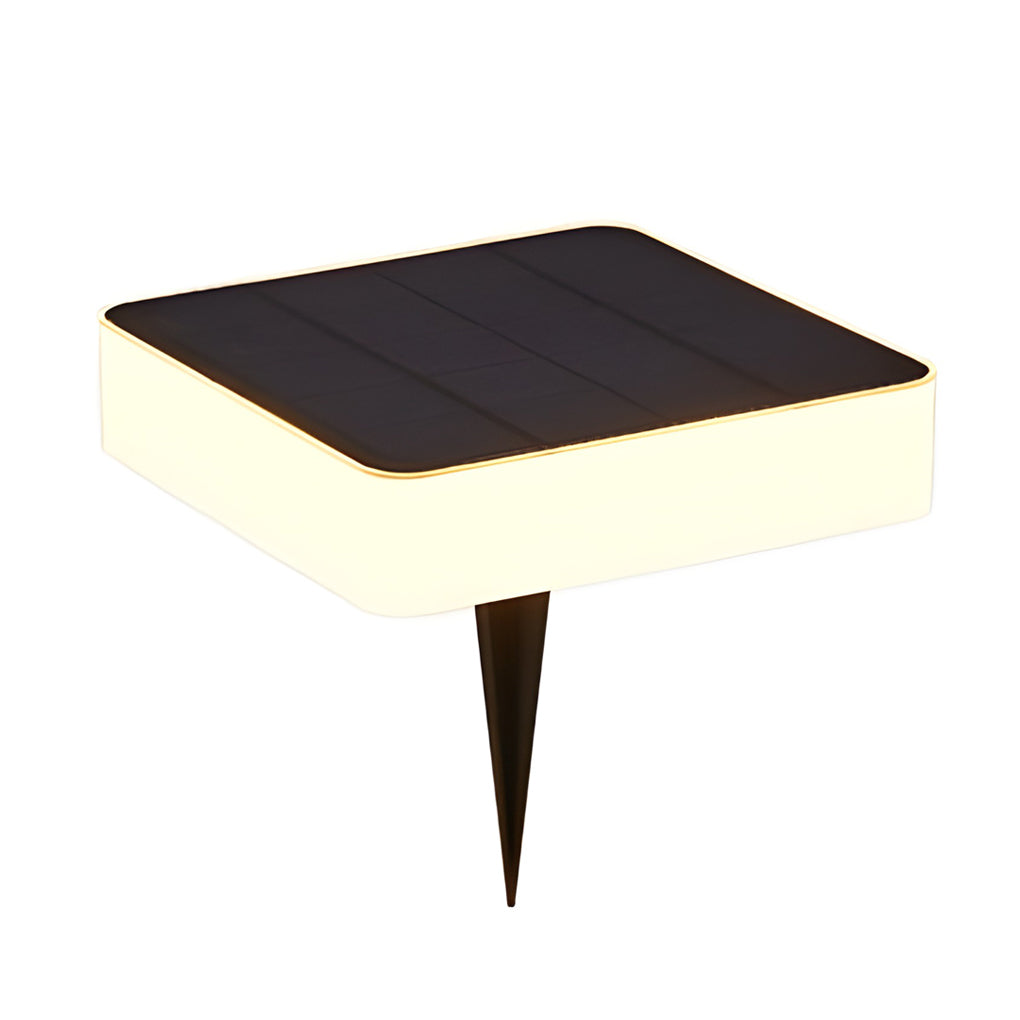 Waterproof LED Outdoor Ground Lawn Deck Recessed Solar Disk Lights Landscape Lighting | Kalsten