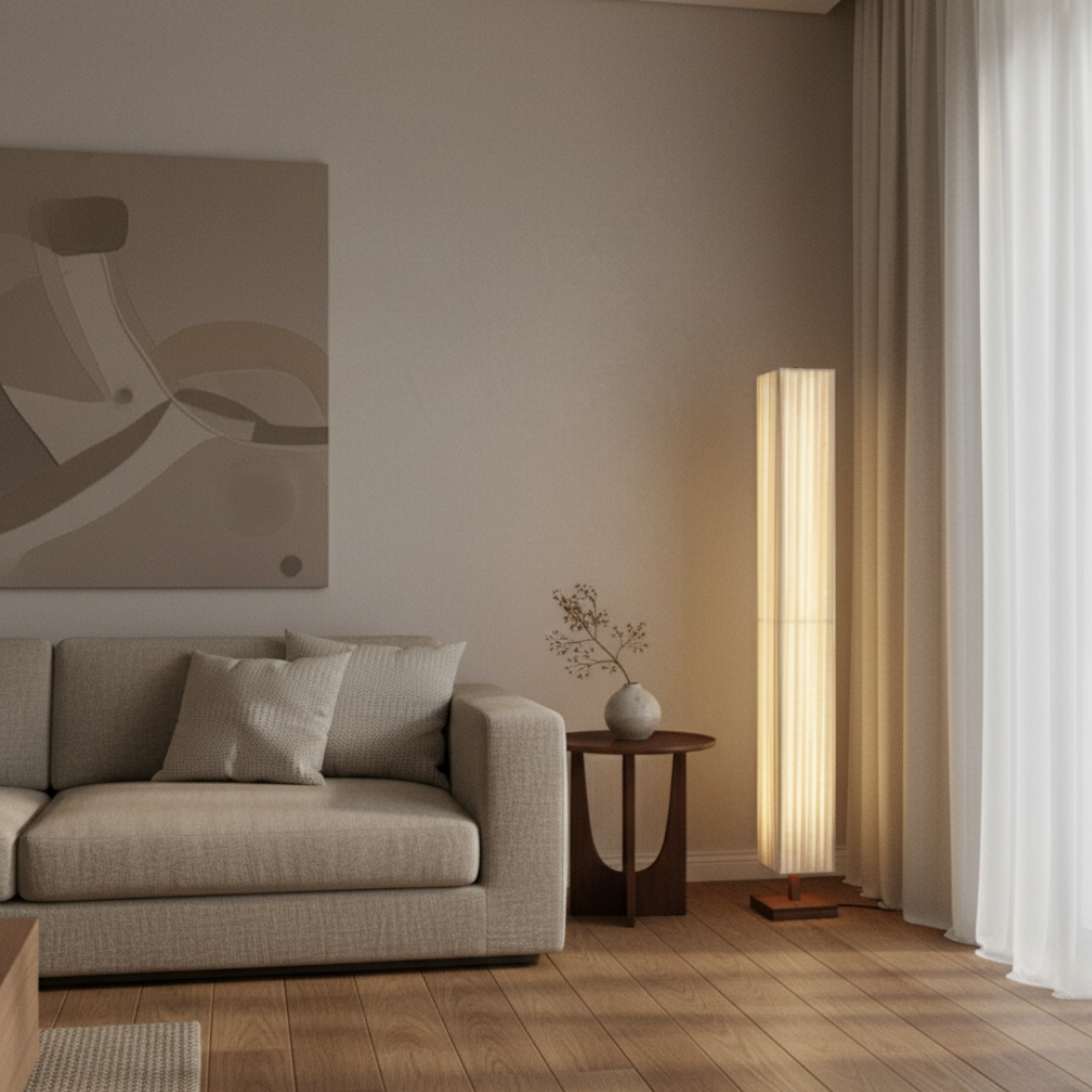 Hikari Japanese-Style Floor Lamp