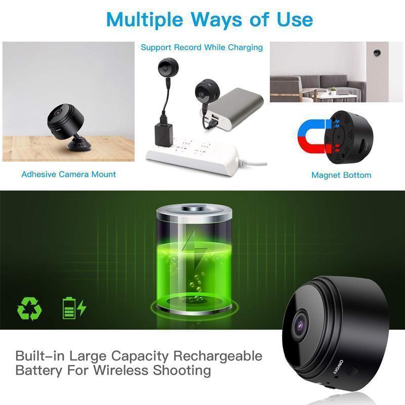 Kalsten | Magnetic WiFi Mini Camera