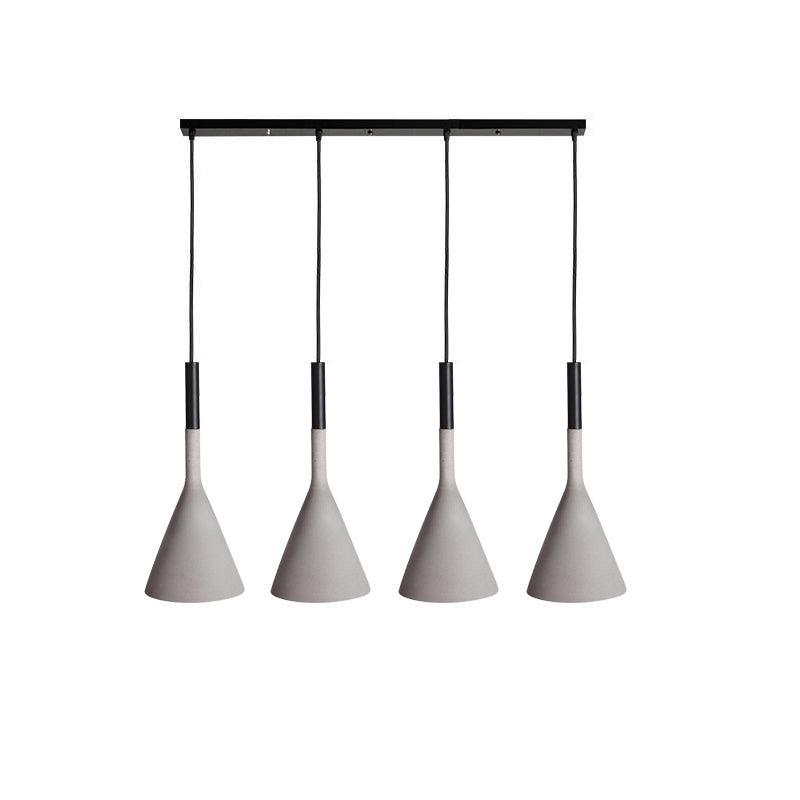 Conical Concrete Drop light Pendant Light | Kalsten