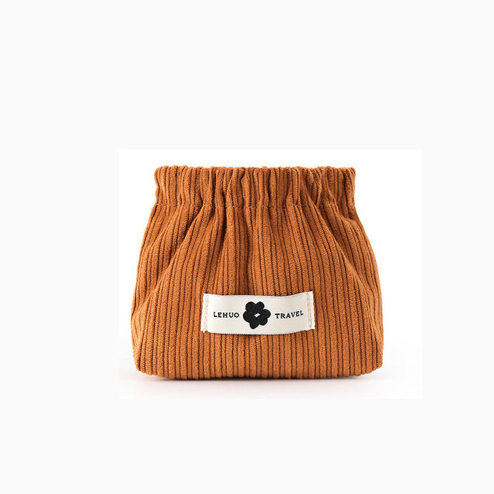Corduroy elastic tie organizer | Kalsten