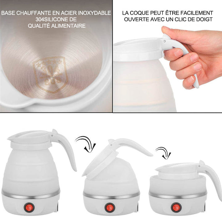 Portable silica gel travel pitcher with universal plug | Kalsten