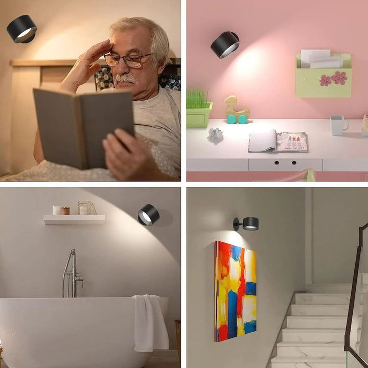 Rechargeable 360° LED Wall Lamp