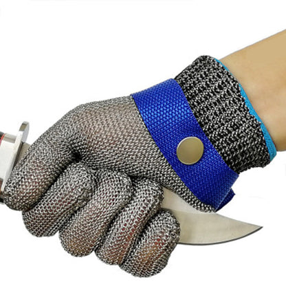 Skanto | Stainless Steel Cut-Resistant Glove, for Clothing Cutting, Meat Cutting, Aquaculture Processing, Fishing, and Daily Cutting (1 Glove)