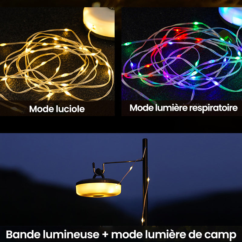 Portable retractable waterproof outdoor light garland | Kalsten