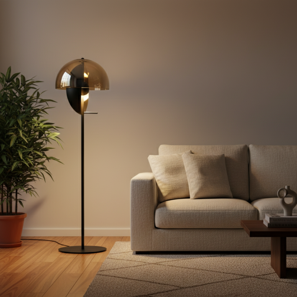 Neralith Soma Glass Standing Lamp