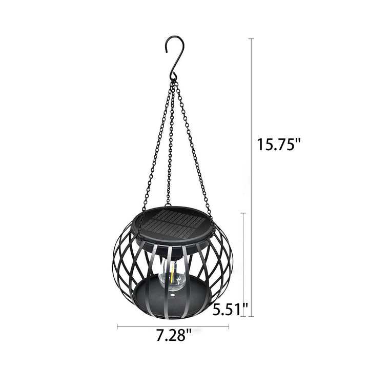 Solar Pumpkin Lantern Design LED Outdoor Hanging Decorative Light | Kalsten
