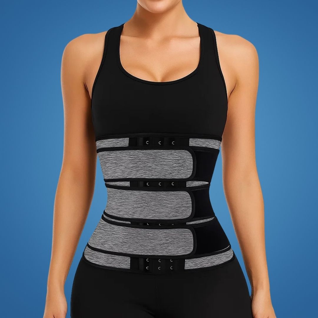 ThermoCore | Waist Trainer Belt – Triple Compression – Breathable Neoprene Fit – Post‑Workout & Postpartum Use Kalsten