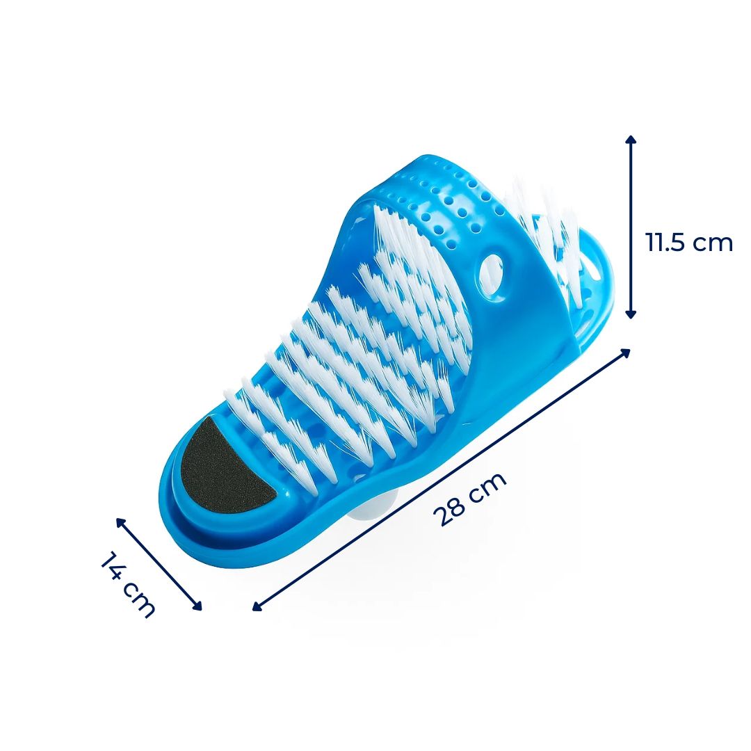 No-Bend Deep Clean Foot Massage – Suction-Cup Anti-Slip Design – Relieves Aches & Softens Skin Kalsten