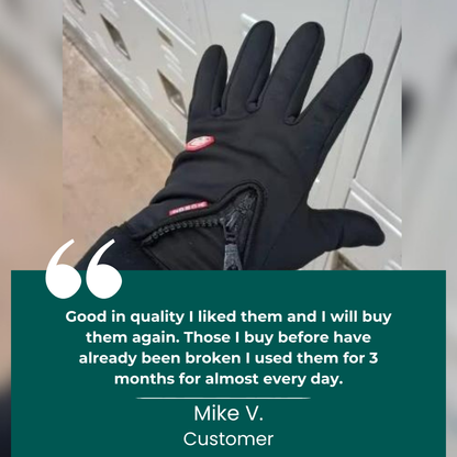 Skanto | Warm Waterproof Gloves: Thermal Touchscreen Gloves | Cycling, Golf, Raynaud's & Winter Sports