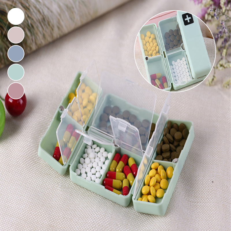 Kalsten | 7 Compartments Portable Medication Organizer