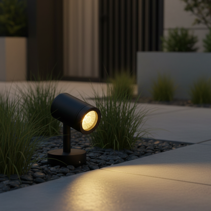 Stainless-Steel Solar Path Spotlight