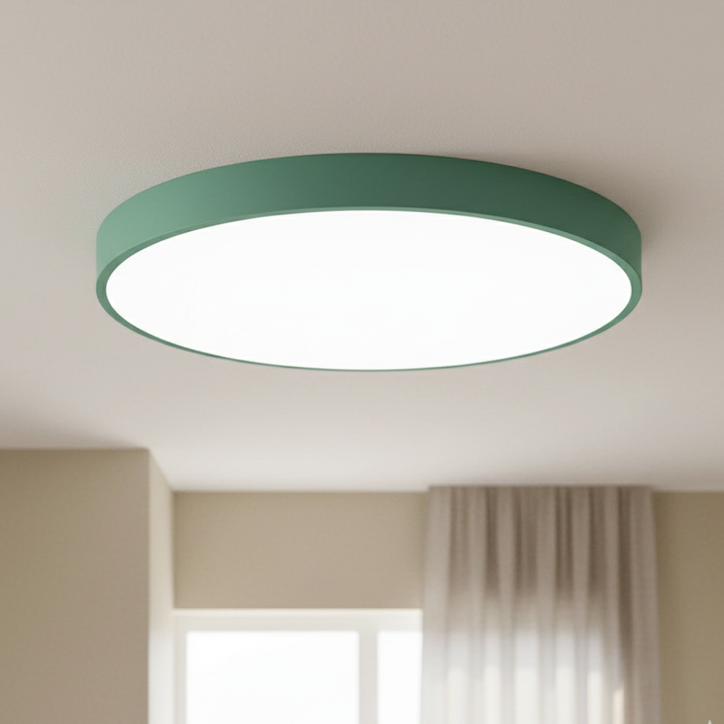 Ultra-Slim Disc LED Flush Mount