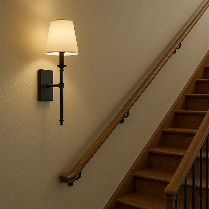 Kalsten | (2 Pieces) Wired Wall Lamp – Stylish Lamp Set for Lighting Above a Mirror or Bed