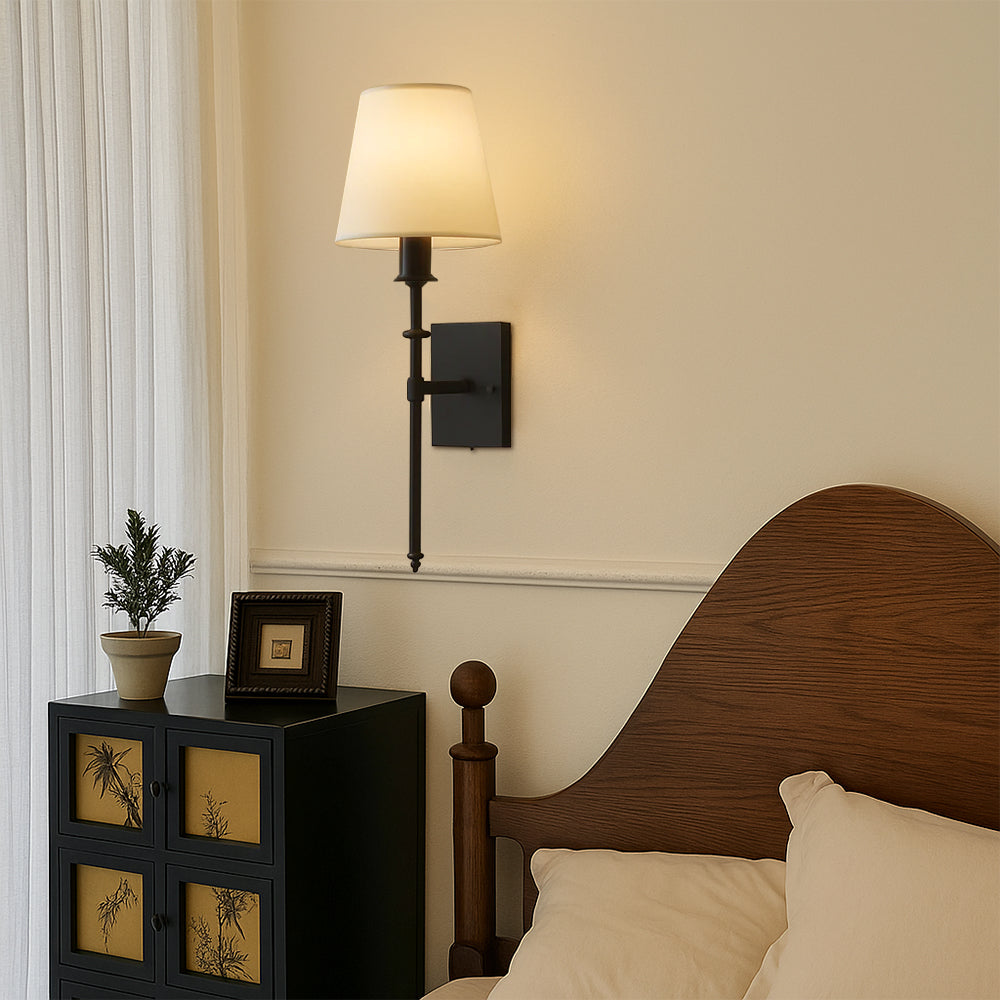 Kalsten | (2 Pieces) Wired Wall Lamp – Stylish Lamp Set for Lighting Above a Mirror or Bed