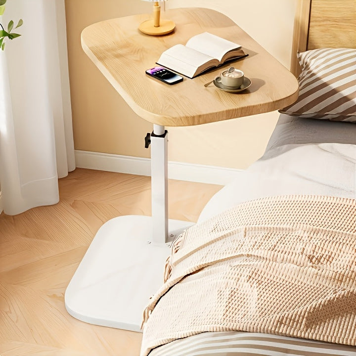 Adjustable Comfort Table – Wooden Side Table with Metal Frame | Kalsten