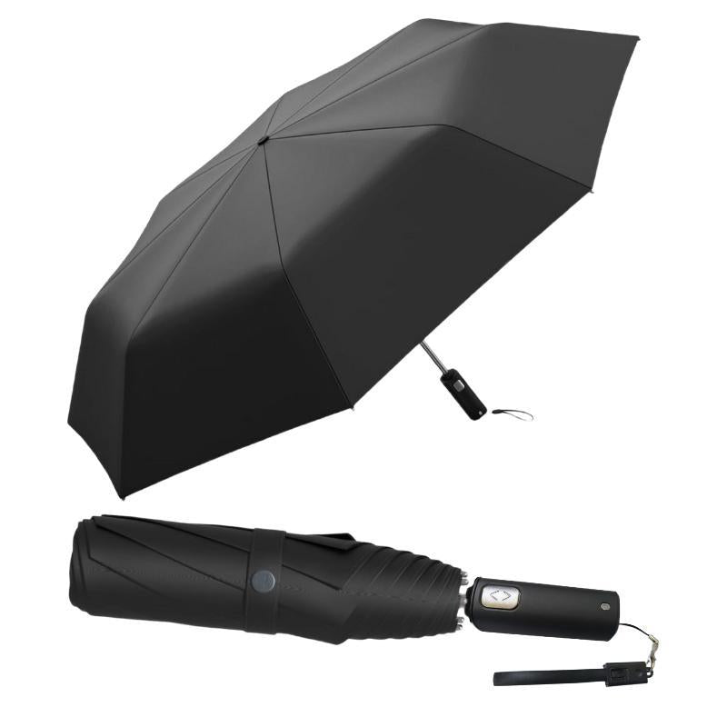 Kalsten | Windproof Folding Umbrella with Ring Buckle Handle