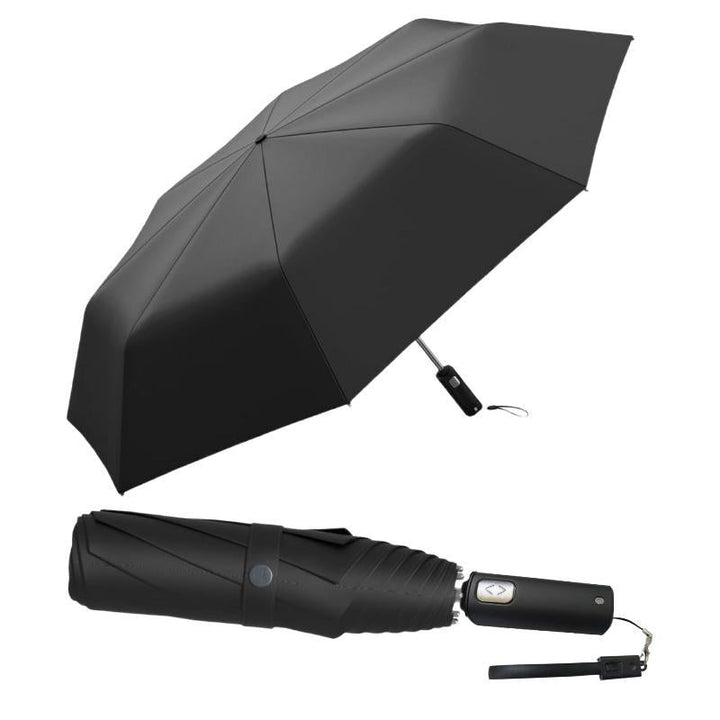 Kalsten | Windproof Folding Umbrella with Ring Buckle Handle