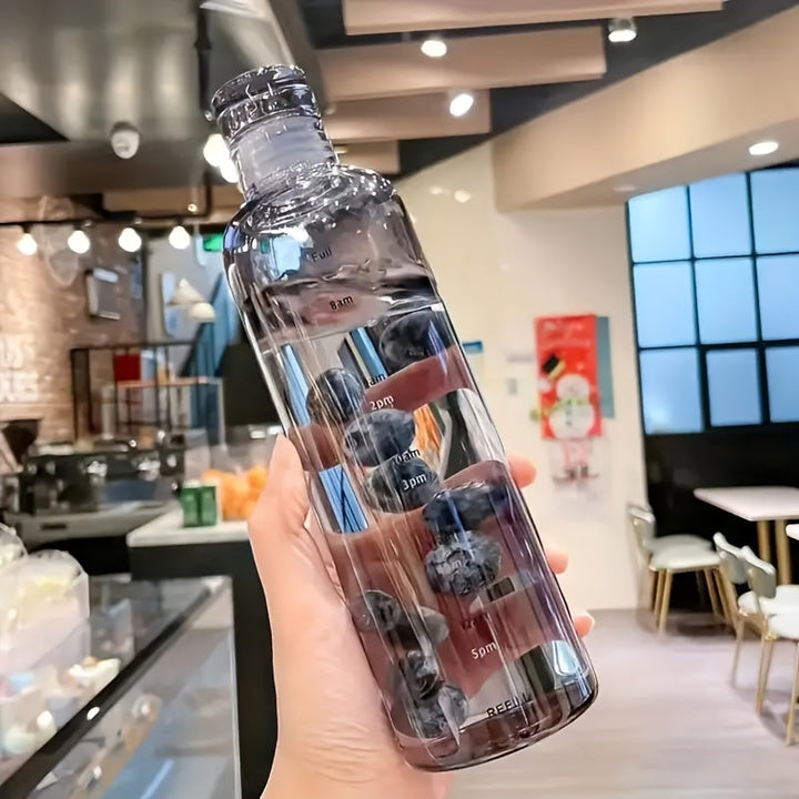 Water bottle with time markers 500/700 ml | Kalsten