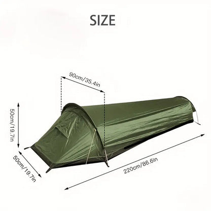 Skanto | 1-Person Lightweight Water-Repellent Camping Tent – Compact & Easy Setup