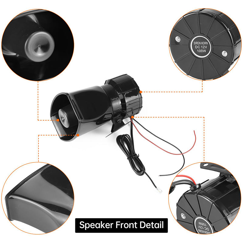 100W AlarmHornX — Turns your vehicle into an impregnable fortress full of protection and control | Kalsten