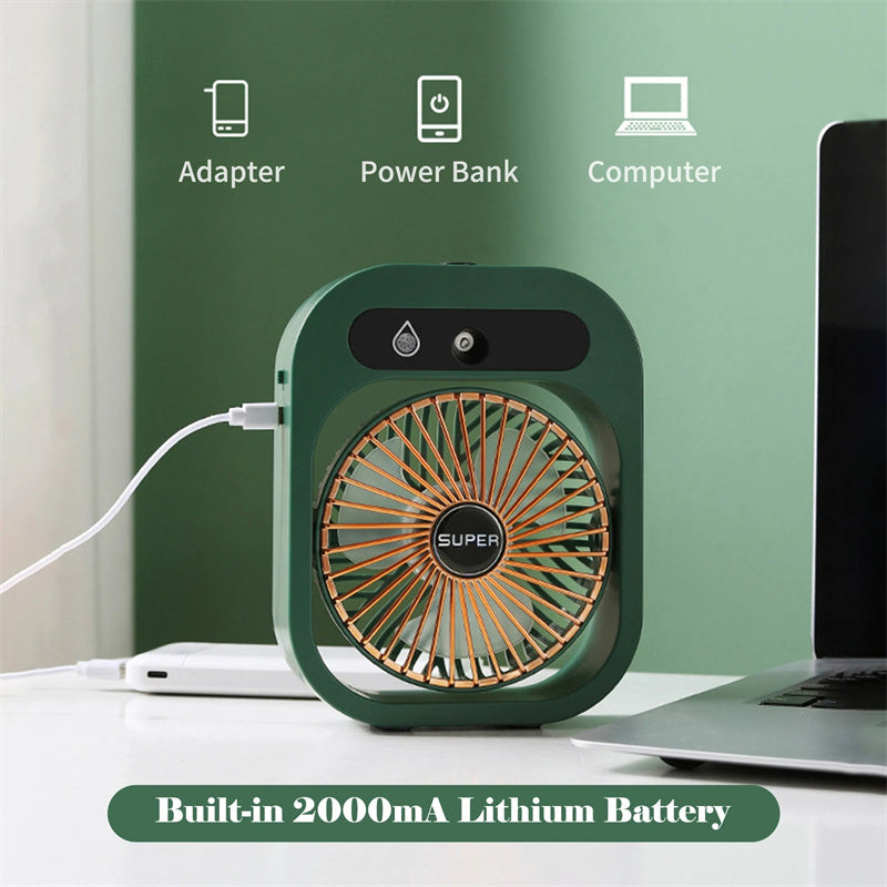 USB Rechargeable Desk Fan | Kalsten