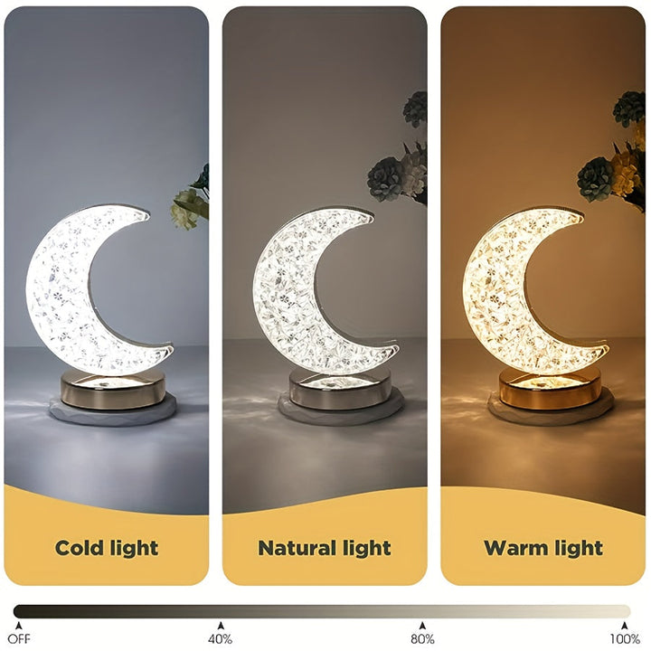 CrystalGlow Lamp - Dimmer Table Lamp with Touch Kalsten
