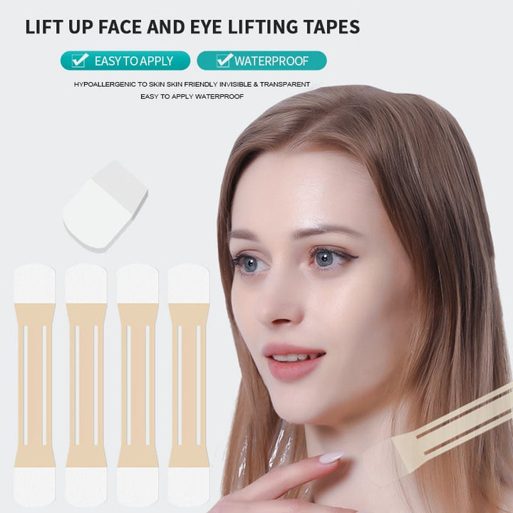 Kalsten | Neck Lifting Tape | Instant Firming & Sculpting Effect | Invisible & Skin-Safe Adhesive