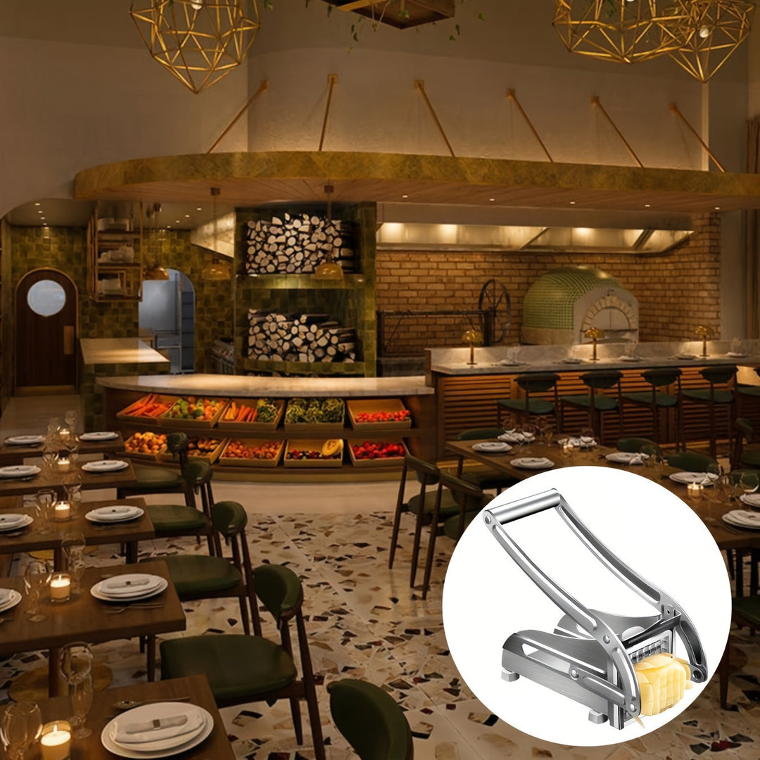Fritzo Vegetable Cutter - The Stylish Stainless Steel Cutter for Perfect Vegetables Kalsten