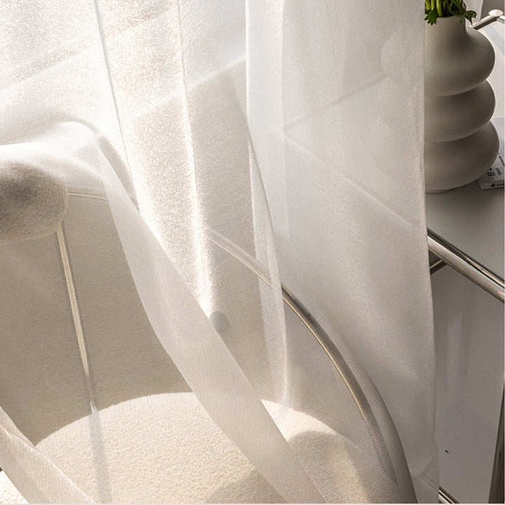 Transparent Linen Curtains, Light and Modern for Living Room | Kalsten