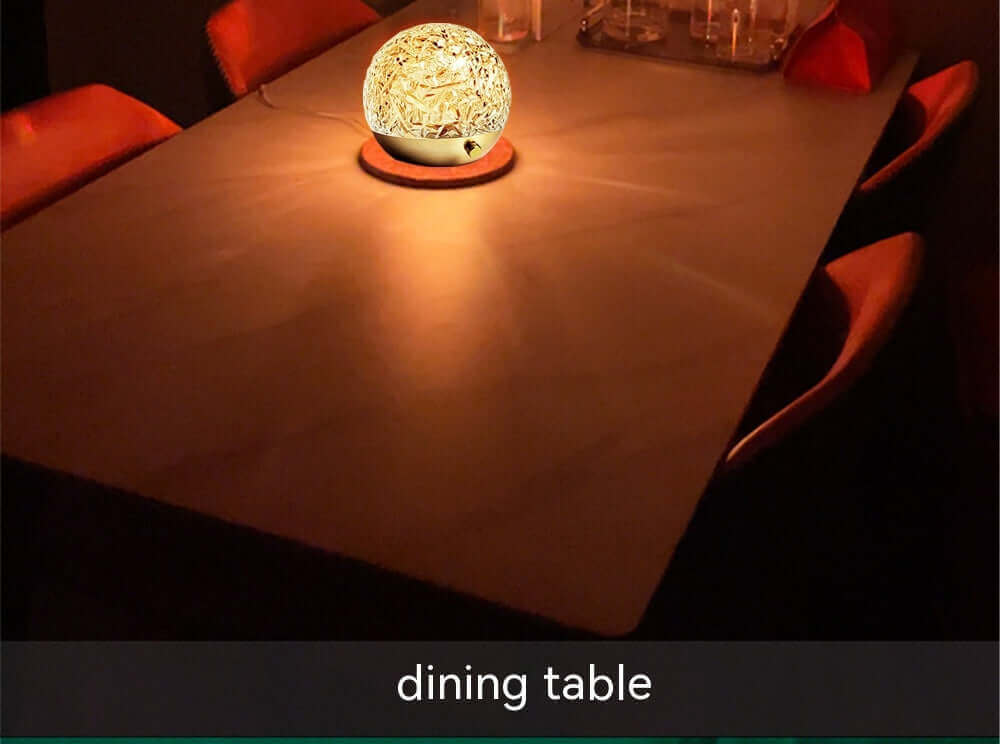 New Water Ripple Projector Night Light Crystal Mood Lamp Bedside Home Bedroom Decoration Aesthetic Christmas Gift Sunset Lights | Kalsten