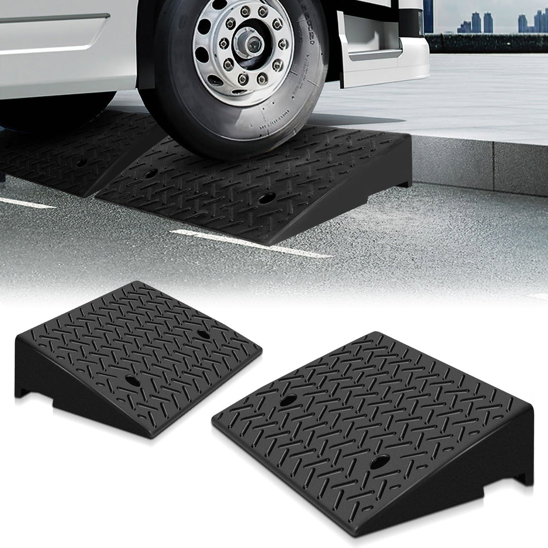 2 Piece Curb Ramp Rubber Access Ramp 3T | Kalsten