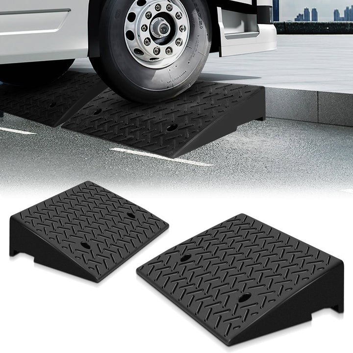 2 Piece Curb Ramp Rubber Access Ramp 3T | Kalsten