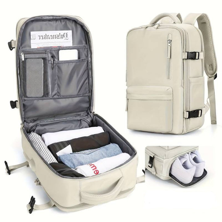 Backpack with Shoe Compartment and Multiple Pockets – Comfortable & Water-Repellent | Kalsten