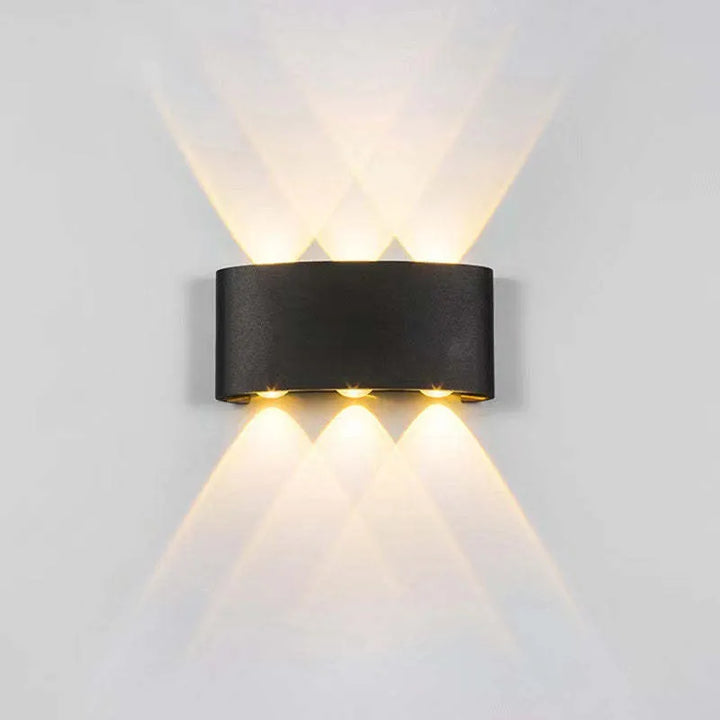 Modern White Waterproof LED Wall Lamp Kalsten