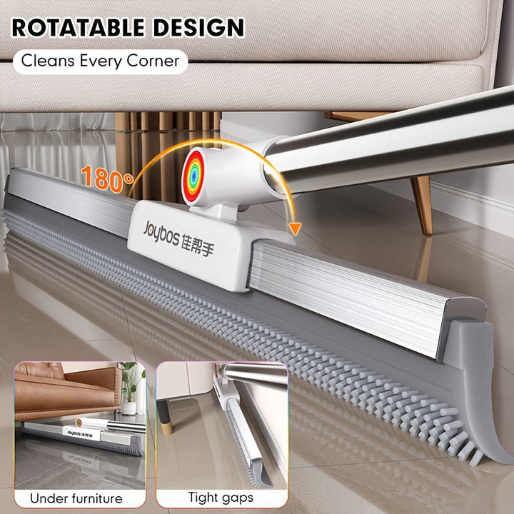 Floor wiper with rubber lip & TPE bristles | Kalsten