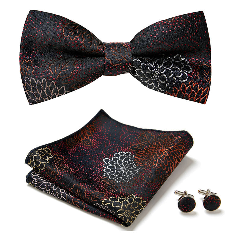 Three-piece set with stylish bow ties Kalsten