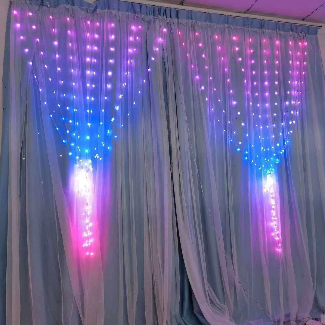 Programmable Magic Curtain Light Controlled By APP | Kalsten